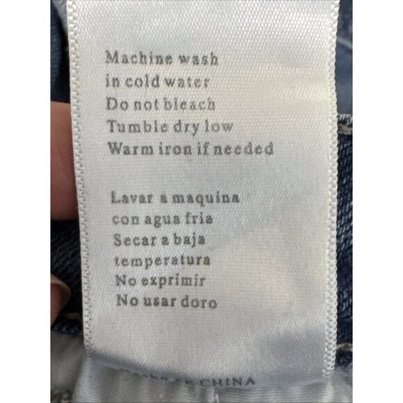 KanCan Women's 7/27 Bootcut Cargo Denim Jeans Blue Inseam 31.5" - Picture 12 of 15